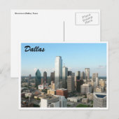 dallas in de stad briefkaart (Voorkant / Achterkant)