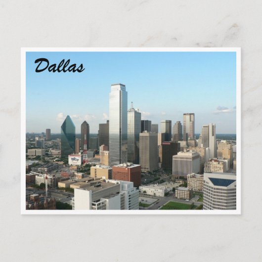 dallas in de stad briefkaart (Voorkant)
