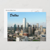 dallas in het centrum briefkaart (Voorkant / Achterkant)