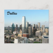 dallas in het centrum briefkaart (Voorkant)