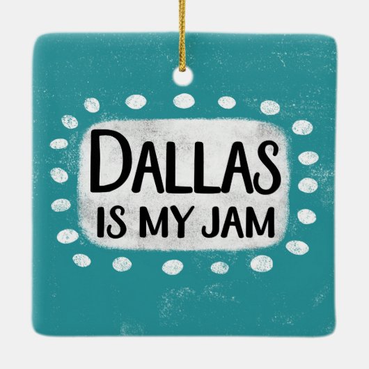 Dallas is mijn Ornament (Achterkant)