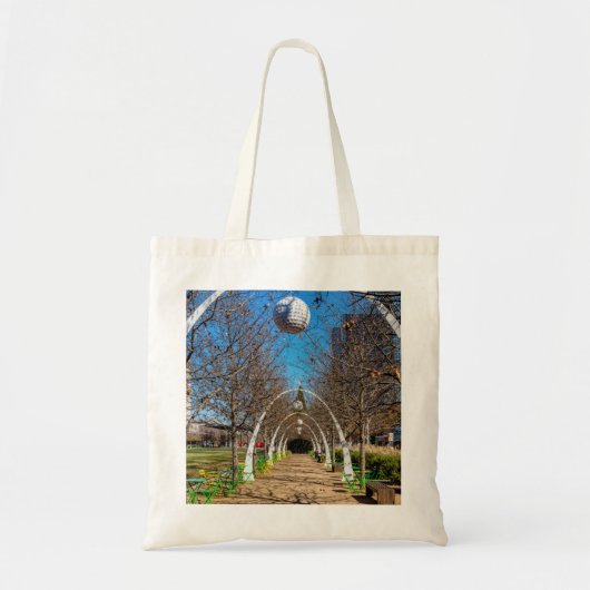 Dallas kerstkerken tote bag (Voorkant)