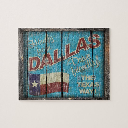 Dallas Legpuzzel (Horizontaal)