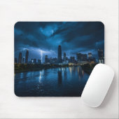 Dallas Lightning Mouse Pad - Urban Texas Office  Muismat (Met muis)