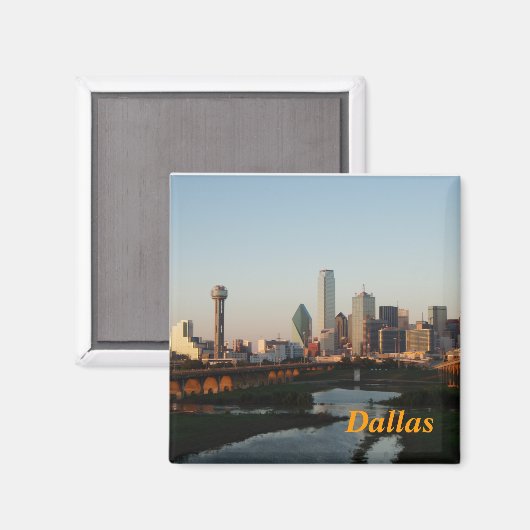 Dallas magneet (Voorkant / Achterkant)