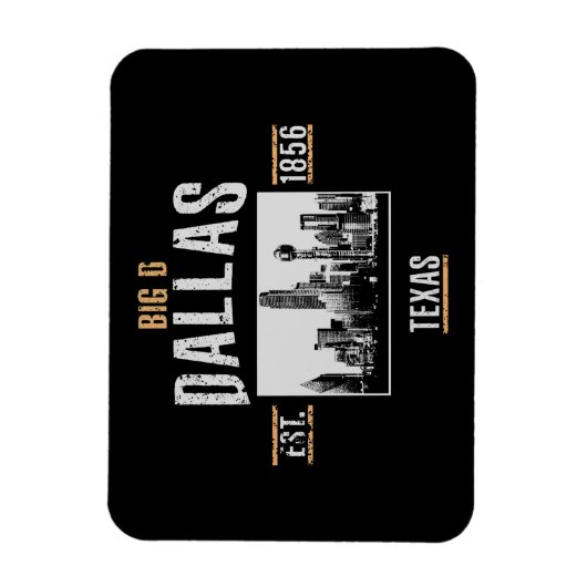 Dallas Magneet (Verticaal)