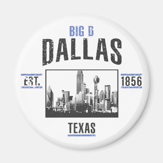 Dallas Magneet (Voorkant)