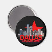 DALLAS Magnet (Voorkant / Achterkant)