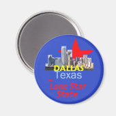 DALLAS Magnet (Voorkant / Achterkant)