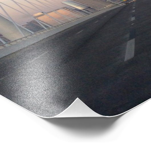 Dallas Margaret Hunt Bridge Foto Afdruk (Hoek)