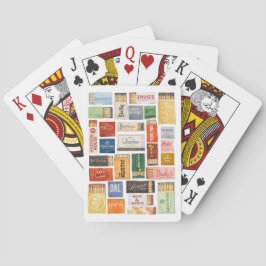 Dallas Matchbook Classic Playing Cards Pokerkaarten