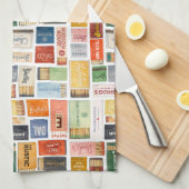 Dallas Matchbook Keukenhanddoek (Quarter Fold)