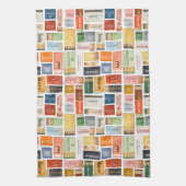 Dallas Matchbook Keukenhanddoek (Verticaal)