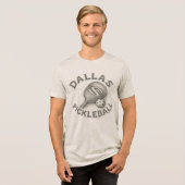 DALLAS PICKLEBALL II Tri-Blend SHIRT (Voorkant volledig)