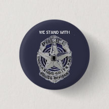 Dallas Politieagenten Memorial Button