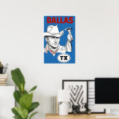 Dallas poster (Thuiskantoor)
