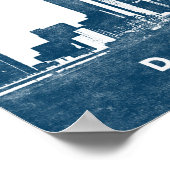 Dallas Poster City Skyline Print Texas (Hoek)