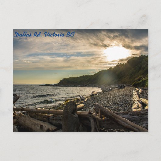 Dallas Rd Victoria BC Briefkaart (Voorkant)