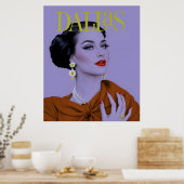 Dallas-reisposter Poster (Keuken)