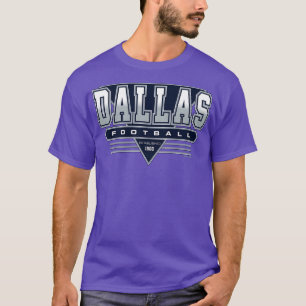 Dallas Retro Cowboys Geïnspireerd 90s Throwba T-shirt