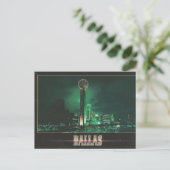 Dallas Reunion Tower Briefkaart (Staand voorkant)