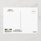 Dallas Reunion Tower Briefkaart (Achterkant)