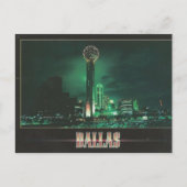 Dallas Reunion Tower Briefkaart (Voorkant)