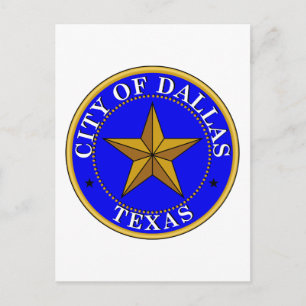 Dallas Seal Briefkaart