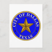 Dallas Seal Briefkaart (Voorkant)