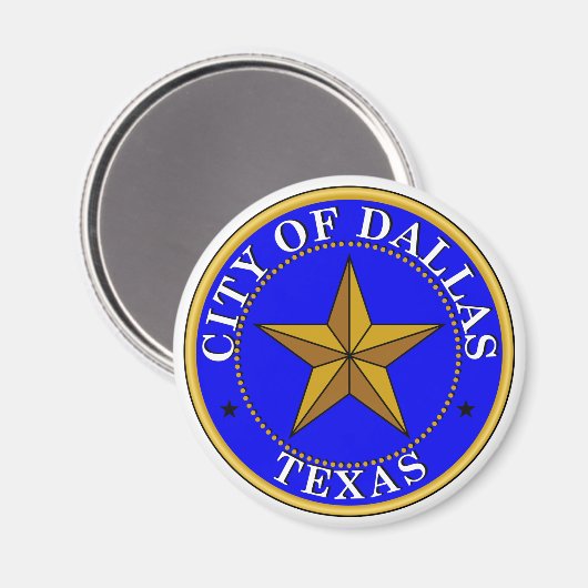 Dallas Seal Magneet (Voorkant / Achterkant)