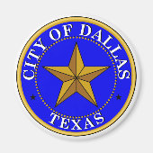 Dallas Seal Magneet (Voorkant)