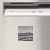 Dallas Silhouet Grijsverloop Magneet (Insitu (Vaatwasser))