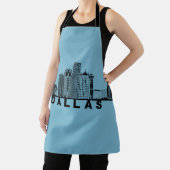 Dallas Silhouet van de Skyline  Schort (Insitu)