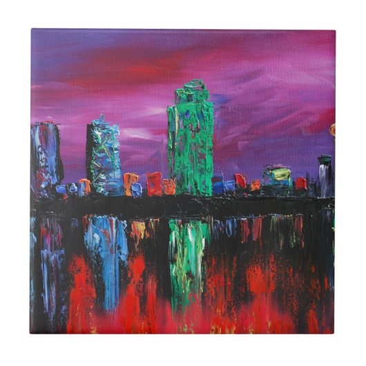 Dallas sky line.jpg tegeltje (Voorkant)