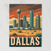 Dallas Skyline Briefkaart