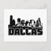 Dallas Skyline Briefkaart (Voorkant)