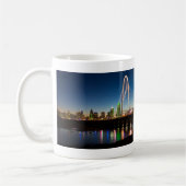 Dallas Skyline Dawn Coffee Mok (Links)