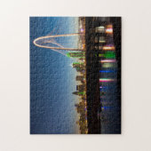 Dallas Skyline Dawn Legpuzzel (Verticaal)