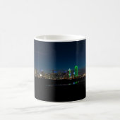 Dallas Skyline Dawn Pano Coffee Mok (Center)