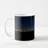 Dallas Skyline Dawn Pano Coffee Mok (Links)