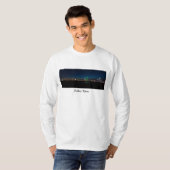 Dallas Skyline Dawn Pano T-shirt (Voorkant volledig)
