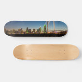 Dallas Skyline Dawn Persoonlijk Skateboard (Horizontaal)