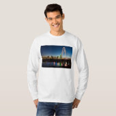 Dallas Skyline Dawn T-shirt (Voorkant volledig)