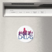 Dallas Skyline Design Magneet (Insitu (Vaatwasser))