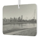 Dallas Skyline Grayscale Luchtverfrisser (Links)