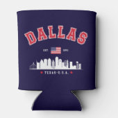 Dallas Skyline Heritage Blikjeskoeler (Achterkant)