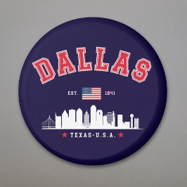 Dallas Skyline Heritage Magneet