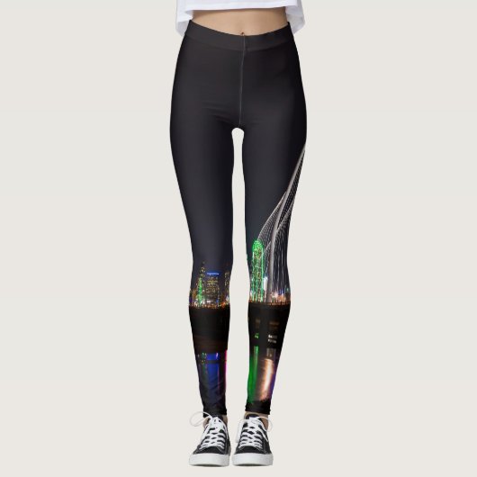 Dallas Skyline Hunt Leggings (Voorkant)