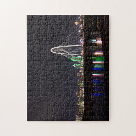 Dallas Skyline Hunt Legpuzzel (Verticaal)