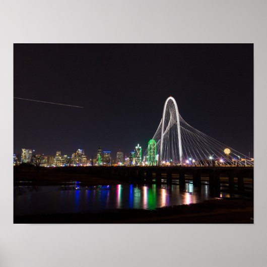 Dallas Skyline Hunt Poster (Voorkant)